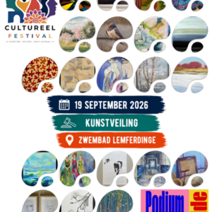 Kunstveiling tijdens het Cultureel Festival